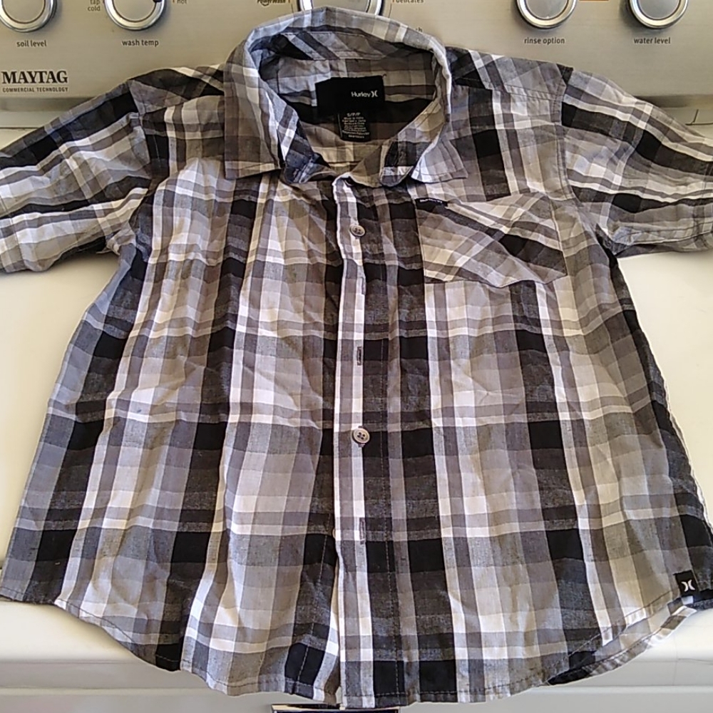 🌹2X$15 Boys Hurley Button-Up